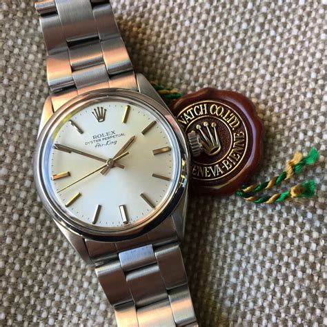 rolex air king stainless steel 1980|rolex air king 36mm.